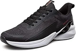 Red Tape Walking Sports Shoes for Men | Soft Cushioned Insole, Slip-Resistance, Dynamic Feet Support, Arch Support & Shock Absorption Black