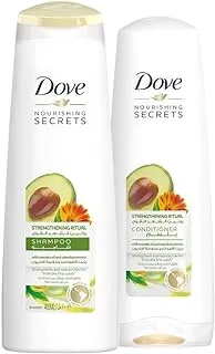 Dove Strengthening Ritual Shampoo Avocado Oil and Calendula Extract, 400 ml + Conditioner, 320 ml
