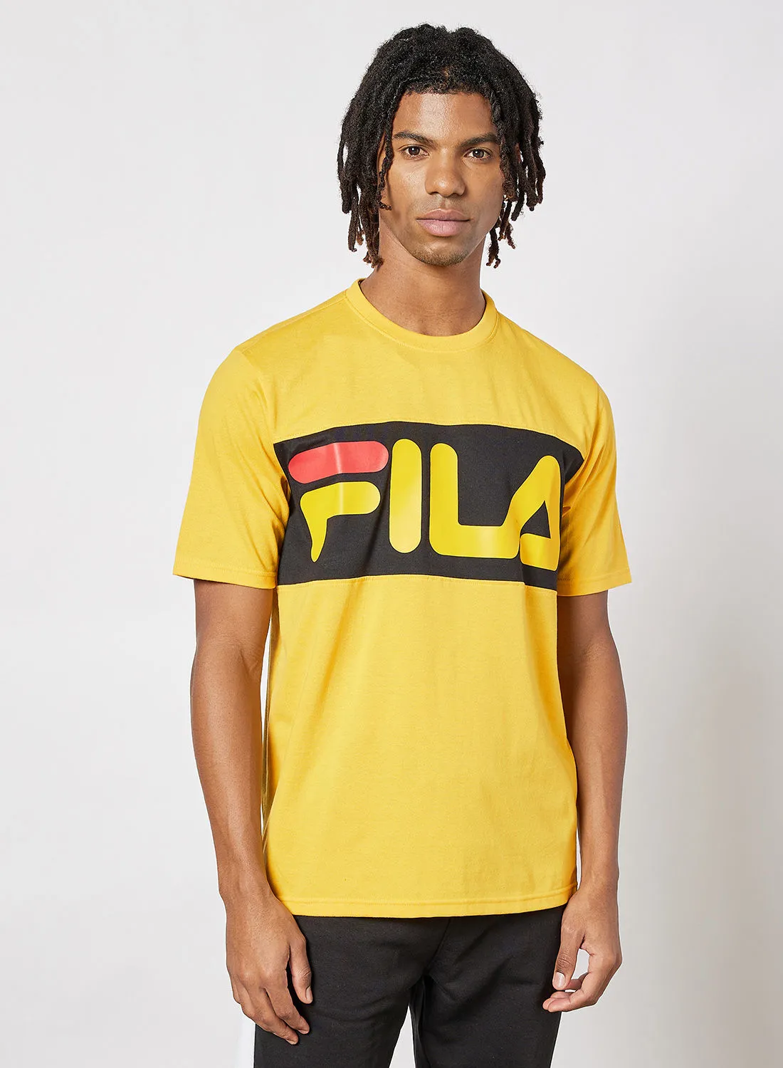 FILA Logo Print T-Shirt