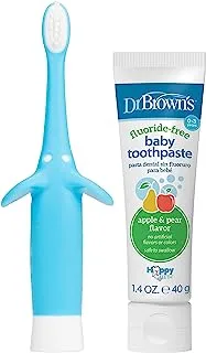 Dr. Brown's Natural Baby Toothpaste Toothbrush - Toothpaste 123