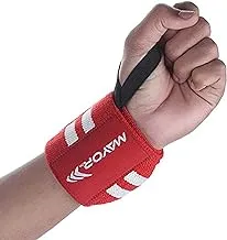 Mayor Core Wrist Support, Free Size (Red/White)