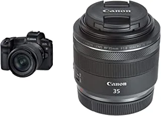 Canon Eos R Series Mirrorless Camera With Rf24-105Mm F4-7.1 Is Stm Lens Kit & Rf 35Mm F/1.8 Macro Is Stm Lens