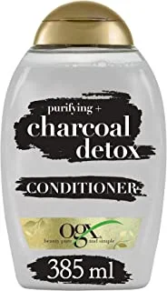 OGX Conditioner, Purifying+ Charcoal Detox, 385ml