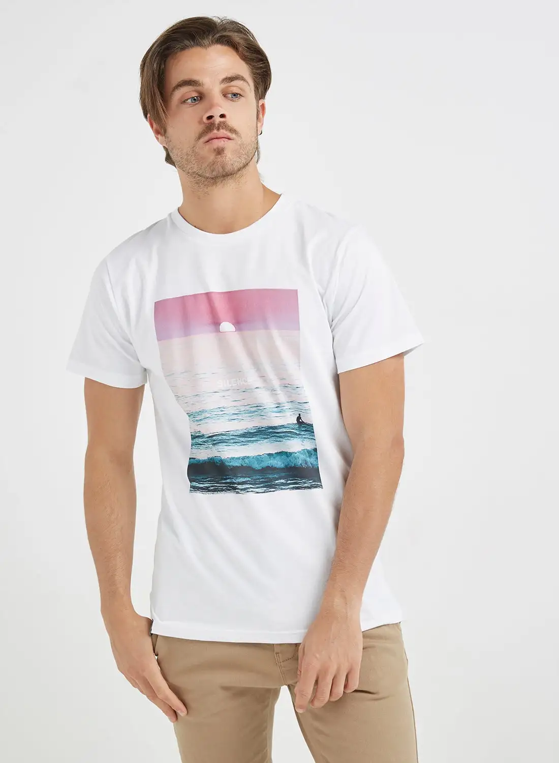DEDICATED Ocean Silence T-shirt White