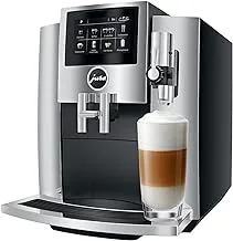 Jura S8 Automatic Coffee Machine, Chrome (Ksa Version), min 2 yrs warranty