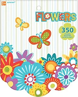 Amscan Flowers Sticker Book