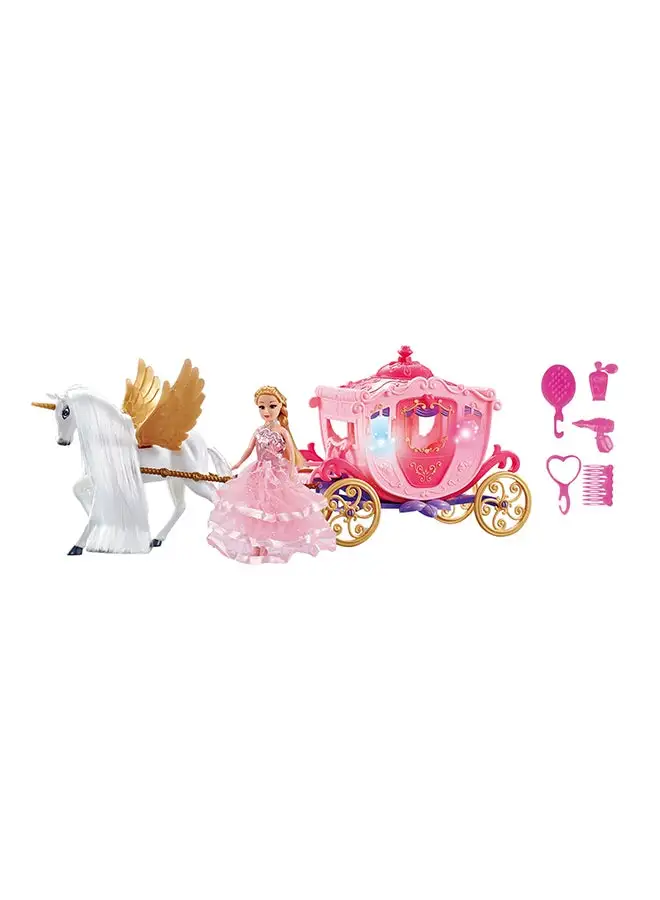 مجموعة عربة الأميرة Dreamy مقاس XL