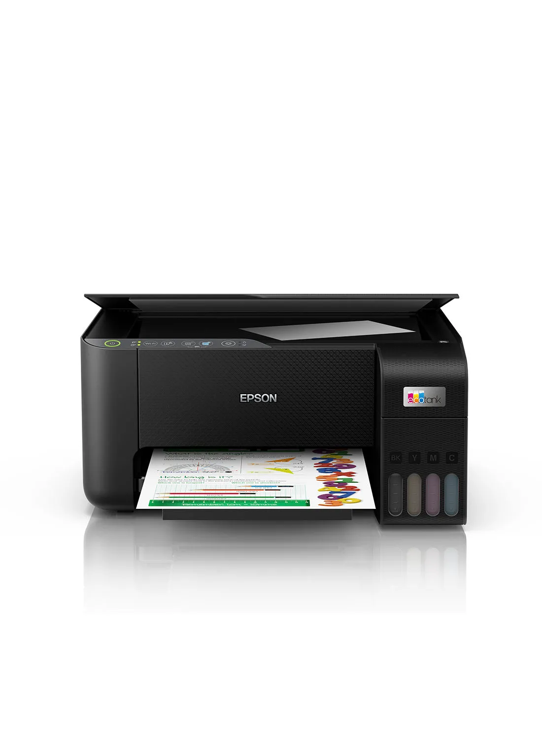 EPSON Ecotank L3250 Home Ink Tank 3-In-1 Colour Printer With Wifi And Smartpanel App Connectivity Black