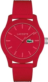Lacoste Men's Red Dial Red Silicone Watch - 2010764