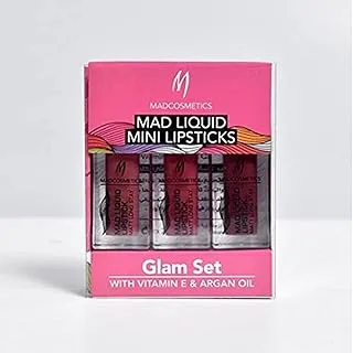 Mad Cosmetics Makeup Mini Lipsticks Glam Set