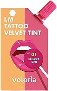 Voloria Im Tattoo Velvet Tint Cherry Red 01