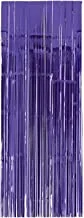 Amscan Metallic Door Curtain for Party, 8 Feet Size, Purple