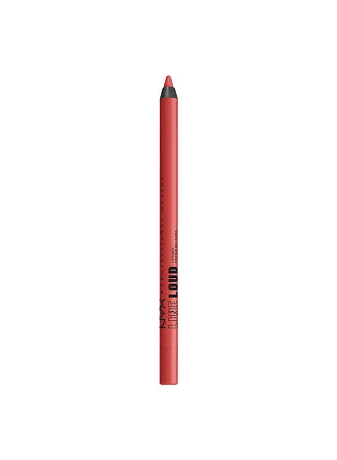 قلم تحديد الشفاه NYX PROFESSIONAL MAKEUP Line Loud Lip Liner Rebel Red
