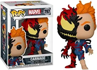 Funko Pop Marvel Carnage Carnage Exc , Action Figure 54615, Multi Colour