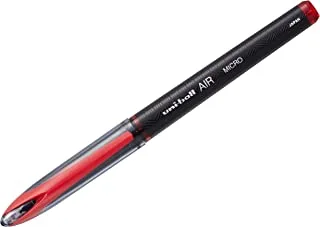 قلم حبر سائل من يوني بول - أحمر (عبوة من 1)