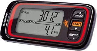 Omron Jog Style Activity Monitor Pedometer Black - HJA-300-EK