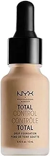 NYX PROFESSIONAL MAKEUP Total Control Drop Foundation(13ml) -04 Light Ivory