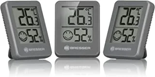 مقياس حرارة BRESSER مقياس رطوبة Temeo Hygrometer Hygrometer Indicator