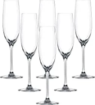 LUCARIS Bangkok Champagne Liqueur & Spirits Glasses, Clear, 180 ml, LS01CP0606