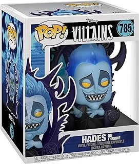 Funko 49819 POP Deluxe: Villains-Hades on Throne Collectible Toy, Multicolour