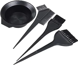 SHOWAY Hair Colouring Tools,4Pcs Hair Dyeing Tool Hair Tinting Tool Brush and Bowl Set include Dye Brush & Comb/Mixing Bowl/Tint Tool