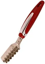 Ascot Fish Scaler, Red/Silver