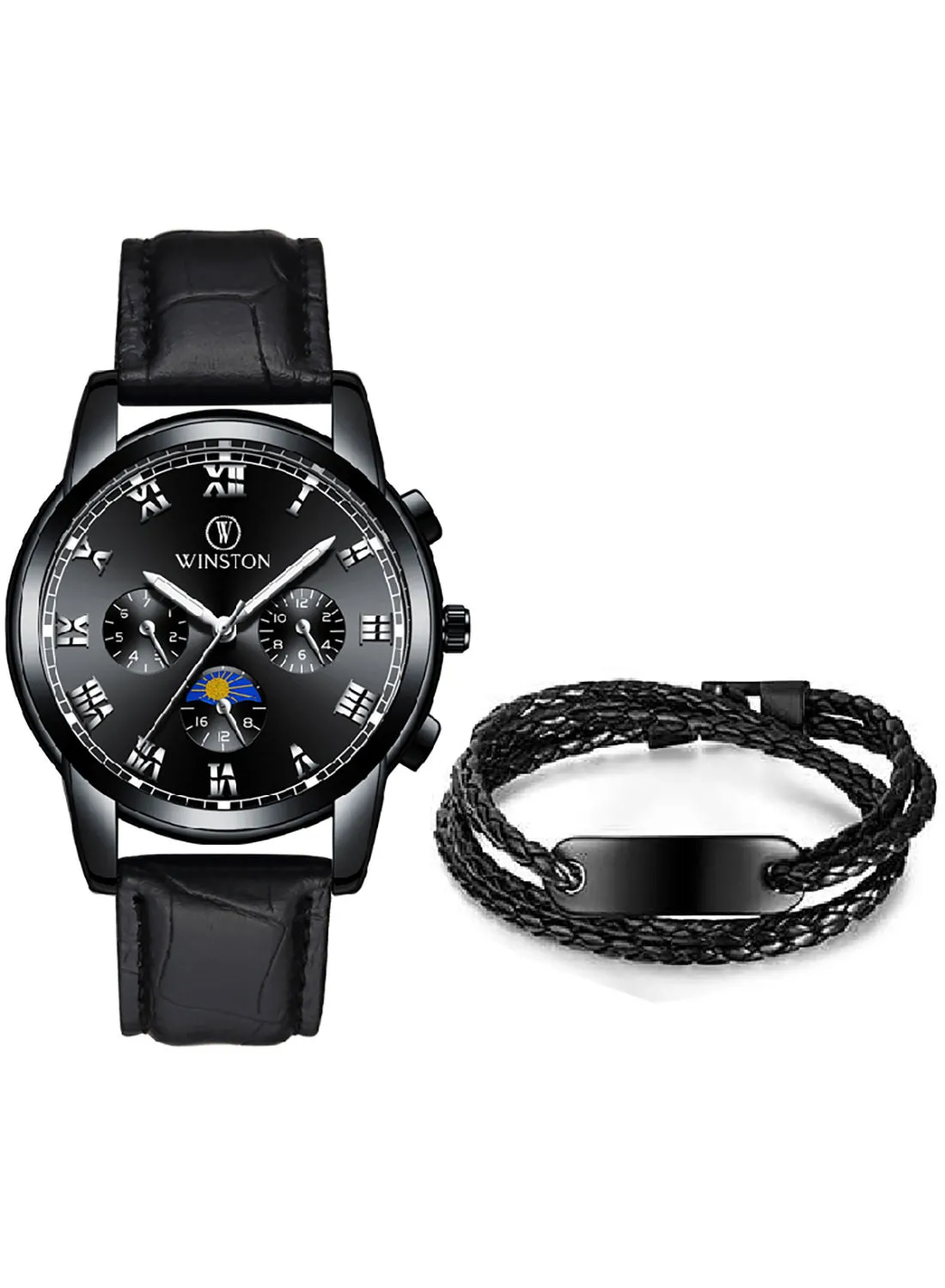WINSTON WINSTON Luxury Quartz Watch Popular Fashion Automatic Men's Watch