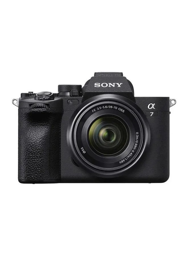 كاميرا سوني ألفا 7 IV كاملة الإطار هجينة مع SEL2870 ، FE 28-70mm Zoom Lens Kit ILCE-7M4K
