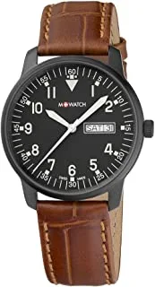 M WATCH M-WATCH Swiss Made Drive 40 Analog Black Dial Men's Watch-WBD.90320.LG
