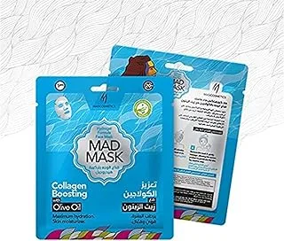 Mad Cosmetics Collagen Face Mask - Blue