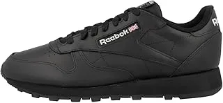 Reebok CLASSIC LEATHER, Unisex Shoes, CBLACK/PUGRY5/RBKG03,36 EU