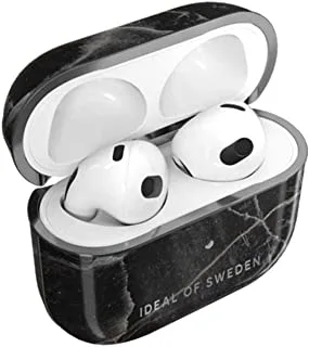 IDeal Of Sweden Fashion Airpods Case Gen 3 Black Thunder Marble