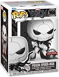 فانكو بوب! Marvel: Poison Spider-Man w / Chase (GW) (Exc) ، متعدد الألوان ، 60709 ، Funko Pop! (باستثناء)