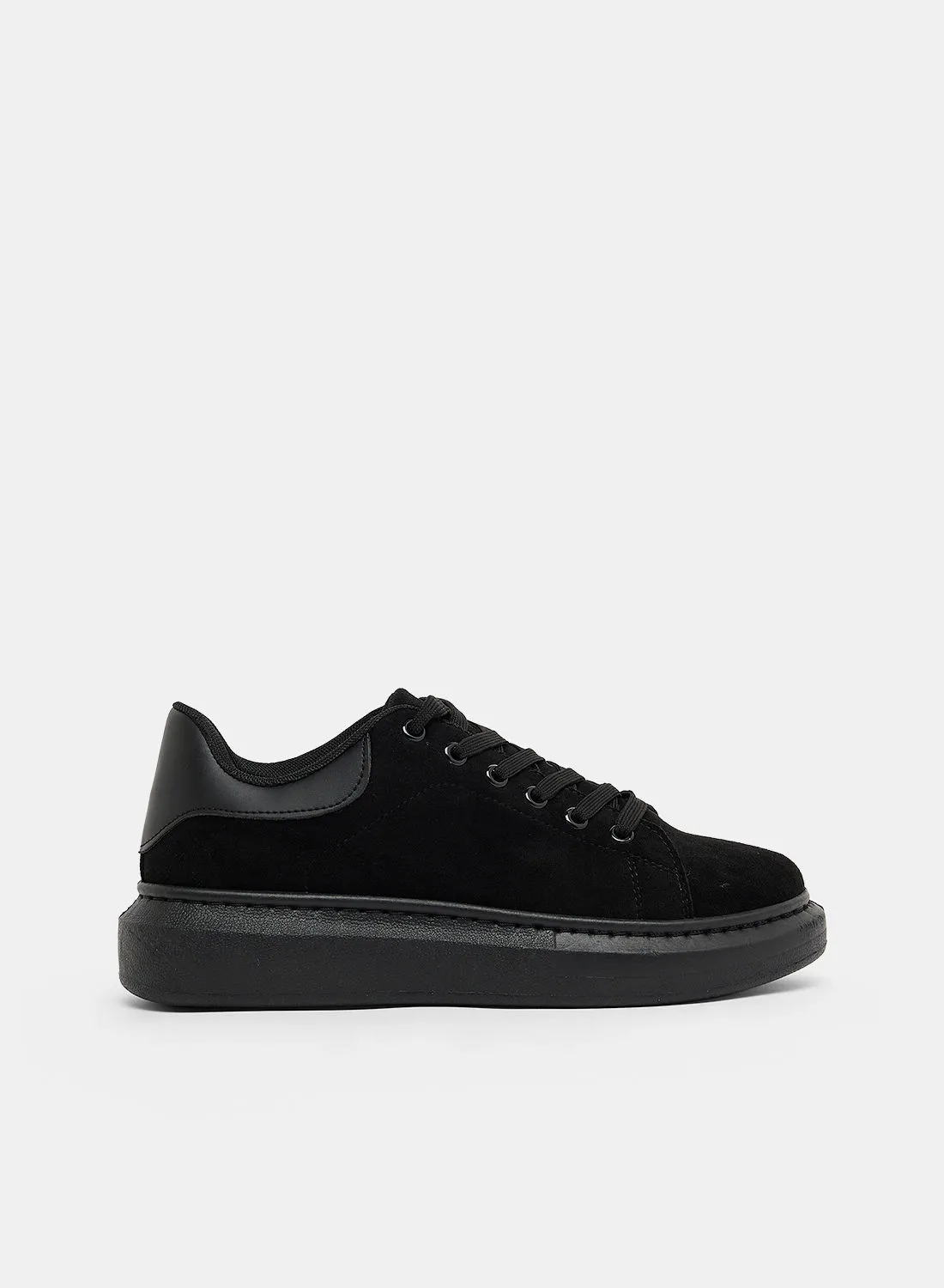 Spot-On Faux Leather Sneakers