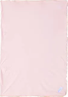 Bebitza Soft, Breathable, & Stretchy Antibacterial Baby Wraps, 100% Cotton Baby Sheet, Baby Swaddle Blanket From Birth To 6 Months Pink Size 110 cm X 80 cm (1 Pc)