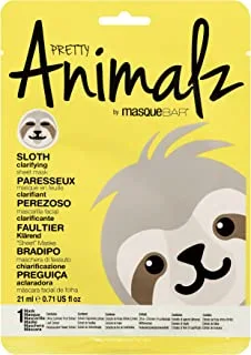 Masque Bar Sloth Clarifying Pretty Animalz Sheet Mask 21 ml