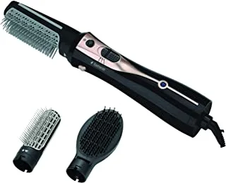 Samuran MS-2020-2 Hair Styler Professional أدوات صالون تصفيف الشعر ، أسود ، متوسط