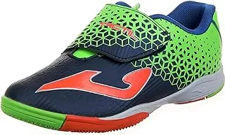 Joma TACS.803.IN Tactil Jr 803 Indoor Football Shoes for Kids, Size UKK2, Navy