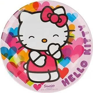 Stor Rim Hello Kitty Hearts Plate