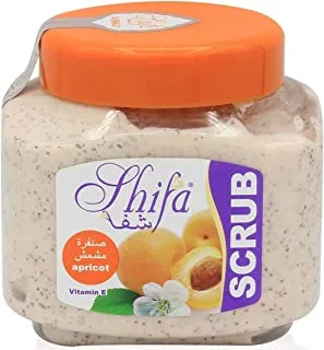 Shifa Apricot Scrub 300 ml, Cream