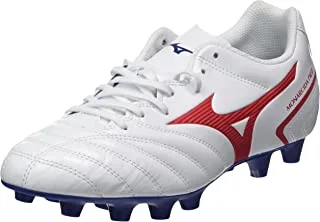 حذاء Mizuno P1GA2105K62 Monarcida II Select ، مقاس UK 10.5 ، أبيض / أحمر