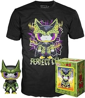 Dragon Ball Z POP! and Tee Perfect Cell #13 and T-Shirt - Black - Med