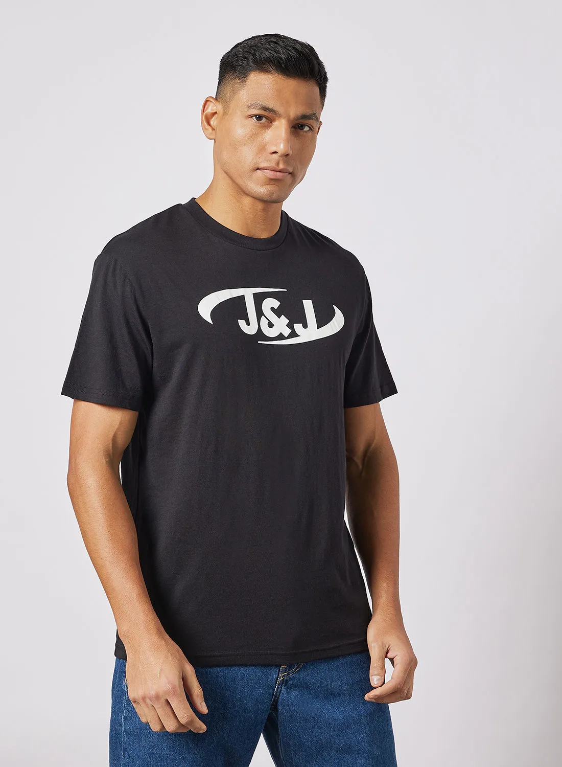 JACK & JONES Logo Short Sleeve T-Shirt