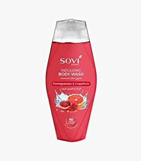 Sovi Soothing Body Wash 250 ml, Pomegranate and Grapefruit