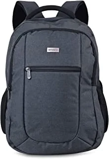 Datazone laptop backpack, comfortable padded belt backpack, lightweight and waterproof front pocket with two compartments for 15.6 inch laptop, tablets, documents,DZ-BP03S (Black)