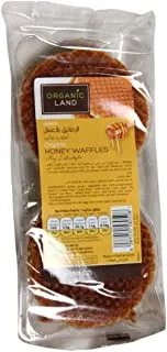 Organic Land Honey Waffles, 175 g