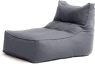 Regal In House Sleeping Bean Bag With Comfortable lie Back - Grey