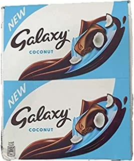 Galaxy Coconut Milk Chocolate, 36gx24 - Pack of 1