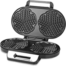 Koolen Two Slice Waffle Maker with Temperature Control, Black