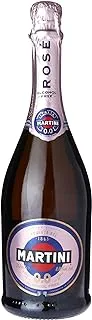 مارتيني روز 0.0 شراب عنب فوار فاخر غير كحولي ، 750 مل